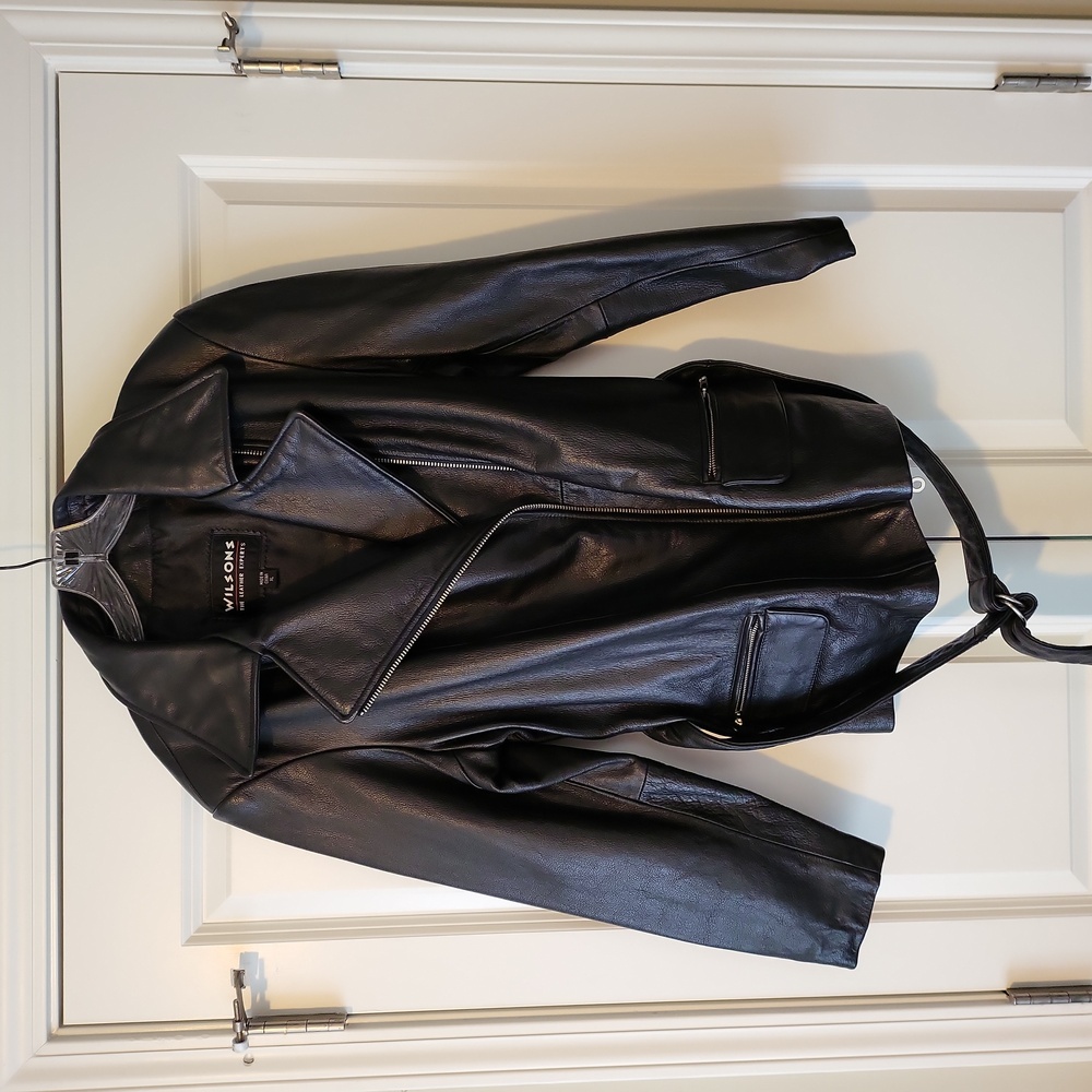 EUC women's Wilson leather jacket xl